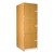 Large Instrument Locker w/ Solid Doors - 3 Compartments (37 7/8" D)